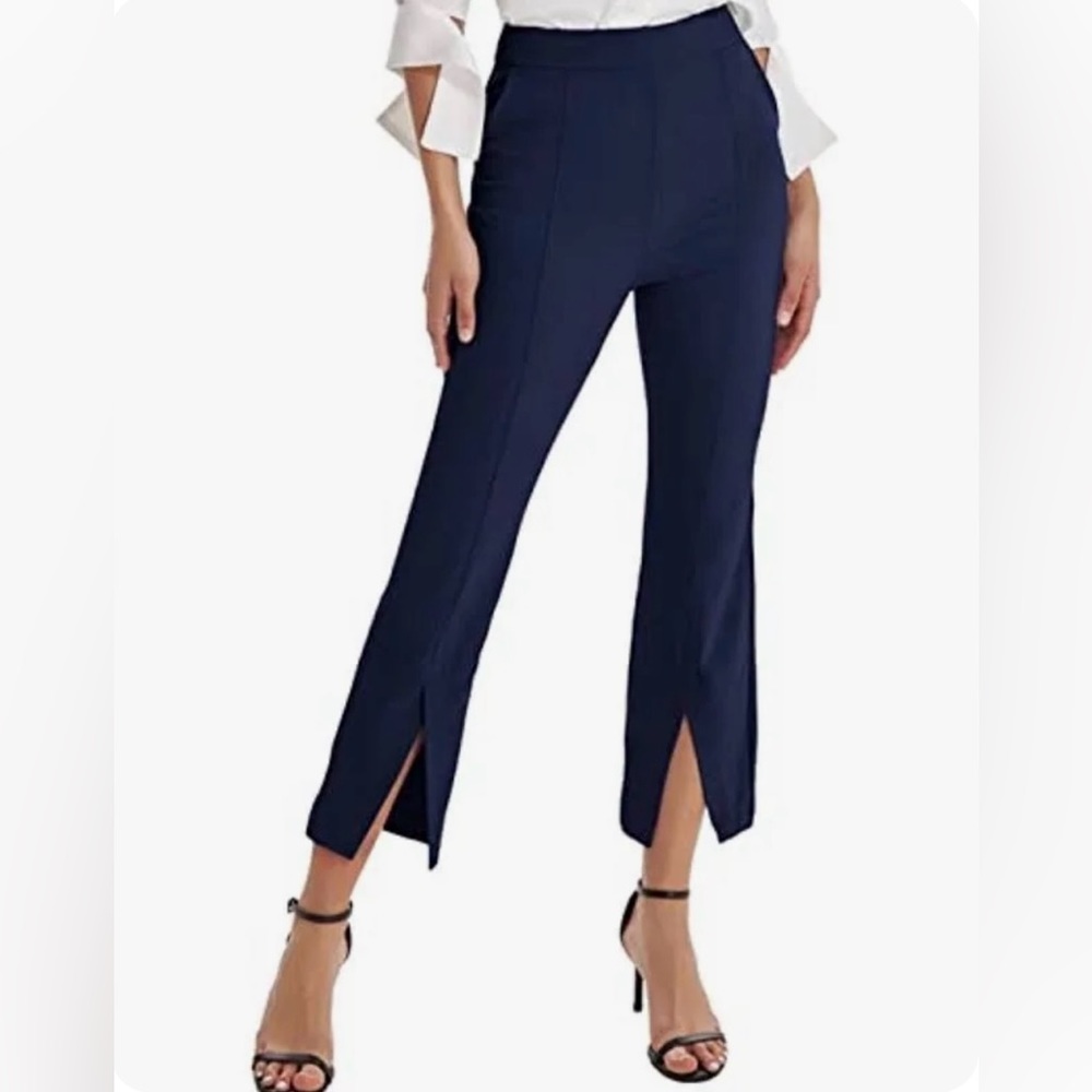 Grace Karin Women's Split Front High Waisted Dress Pants Sz 2X